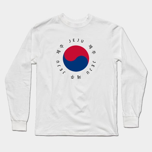 Oh, Jeju 제주! Long Sleeve T-Shirt by YJ PRINTART